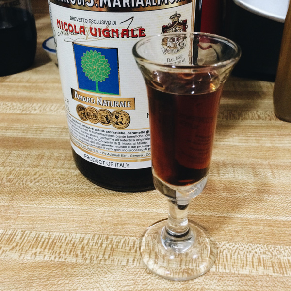 Santa Maria Cordial Glass