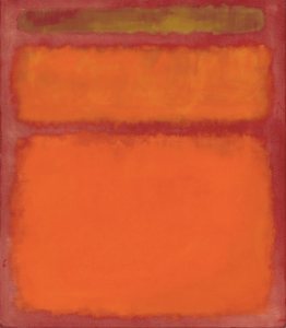 Rothko orange red yellow