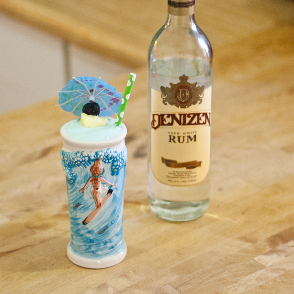 Hawaiian Surf Girl | Home Bar Girl